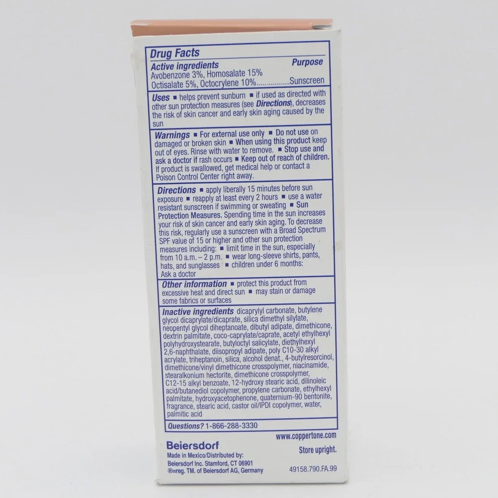 Coppertone Every Tone Invisible Finish Face SPF 60+ Sunscreen Brightening 02/27